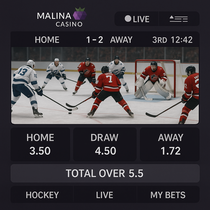 Malina - Ice Hockey Sports Betting - NHL Odds